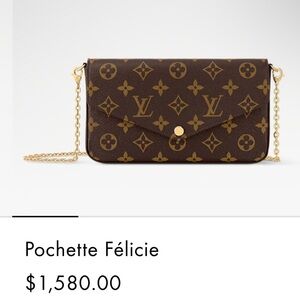 Louis Vuitton Monogram Brown Clutch